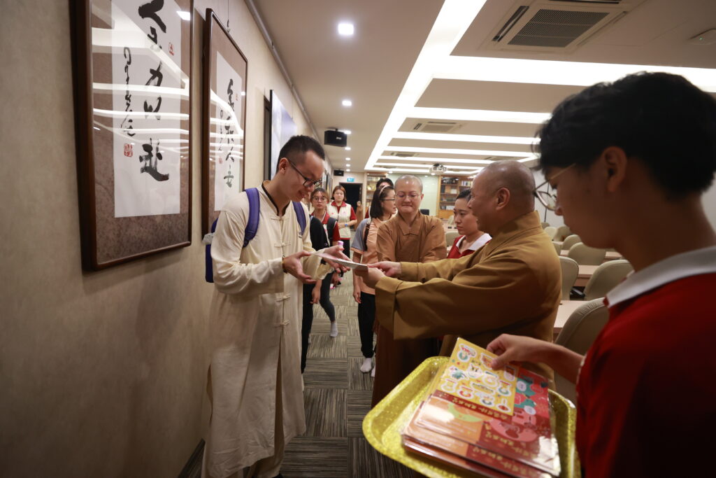 慧傳法師莅臨新加坡  啟發青少年傳承佛光山信仰