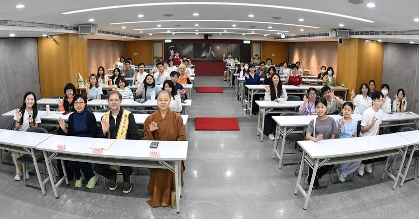 台北道場青年講座  郝樂為教授分享身心更新